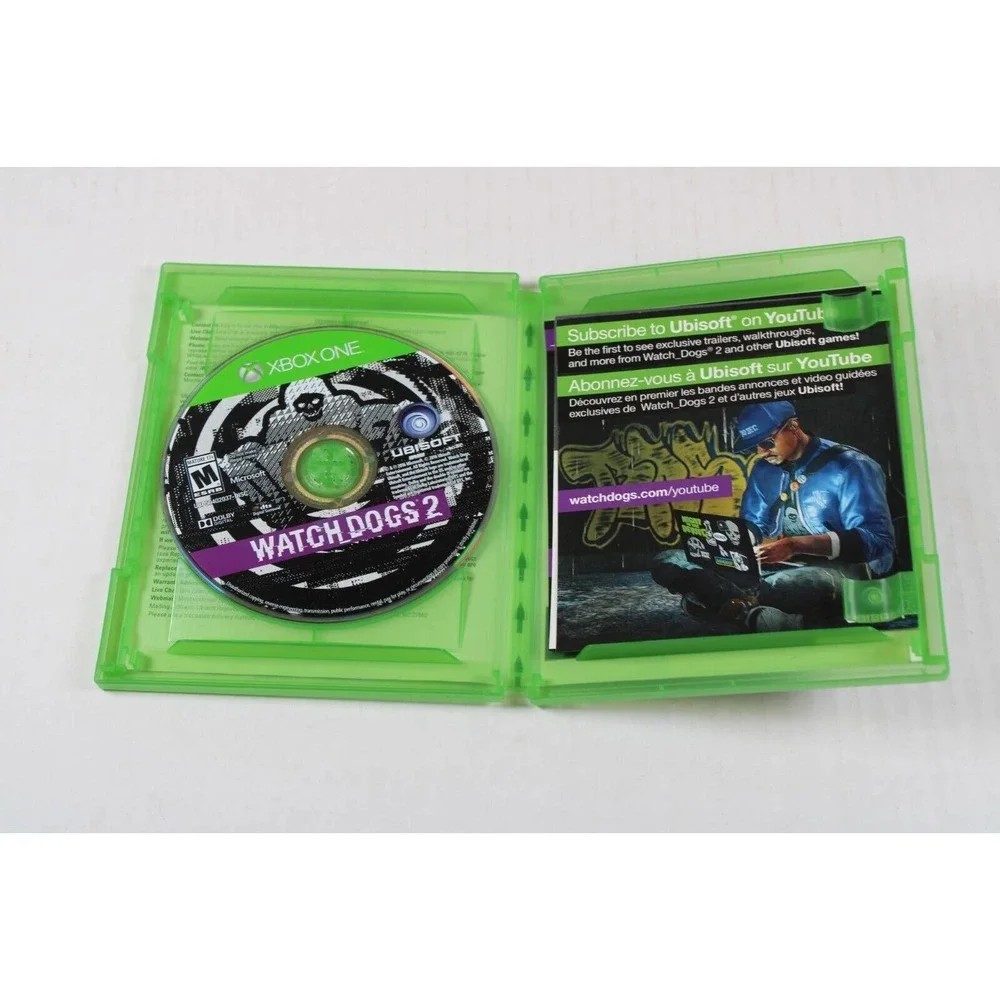 Watch Dogs 2 (Microsoft Xbox One) Authentic, tested/works